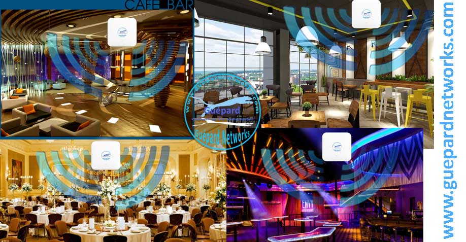 Giải pháp wifi chuyên dụng cho các Quán café – Bar – Nhà hàng có 1-3 tầng và 50-100 người dùng.
